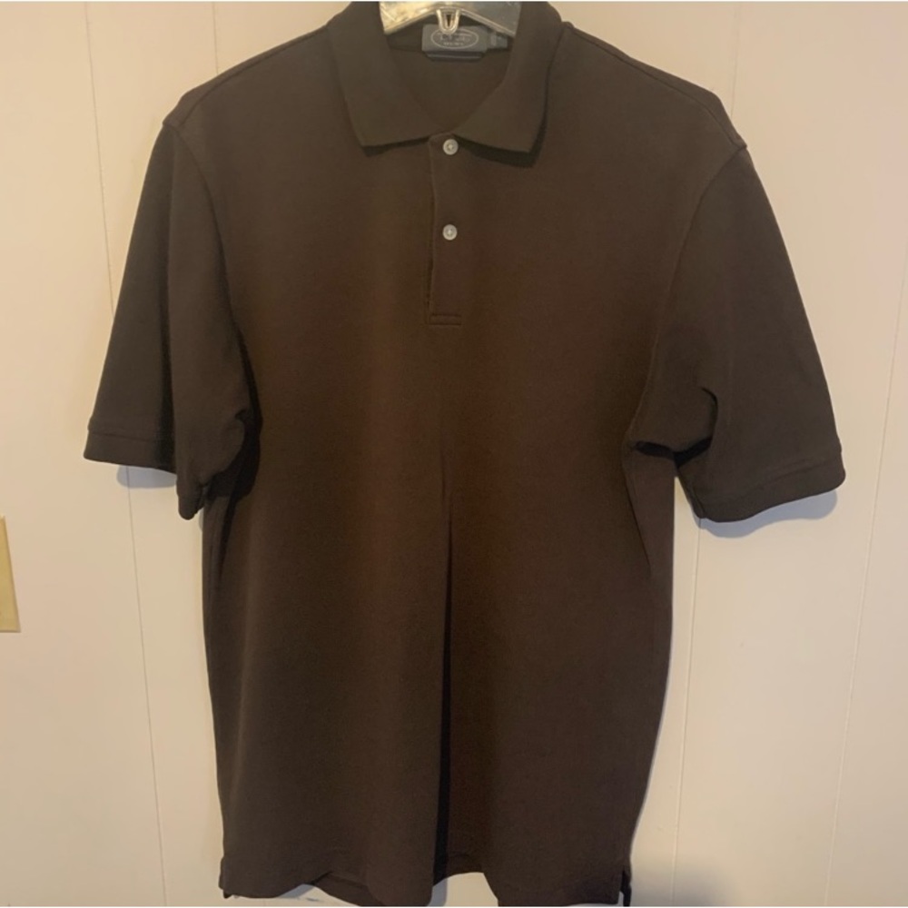 Excellent Preowned Condition Talbots Polo Mens Shirt Size Small.